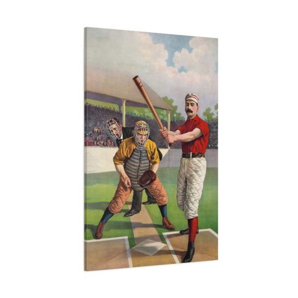Full sheet baseball by Calvert Lithographing Co Standard Canvas