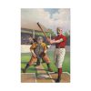 Full sheet baseball by Calvert Lithographing Co Standard Canvas