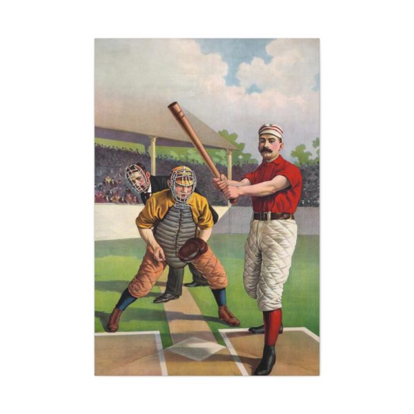 Full sheet baseball by Calvert Lithographing Co Standard Canvas