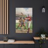 Full sheet baseball by Calvert Lithographing Co Standard Canvas