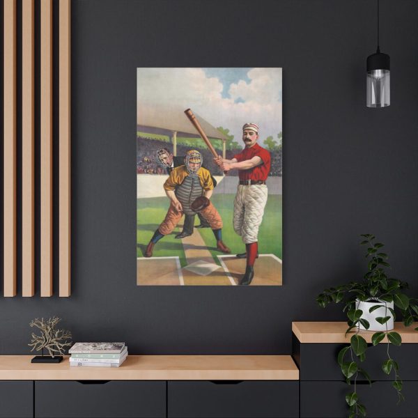 Full sheet baseball by Calvert Lithographing Co Standard Canvas