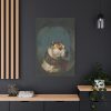 91655-23.jpg Portrait of a Dog Standard Canvas