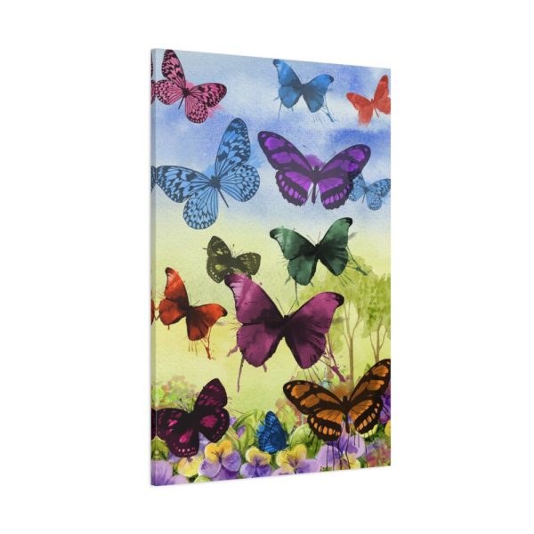 Butterfly Painting Art Graphic Standard Canvas