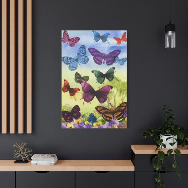 Butterfly Painting Art Graphic Standard Canvas