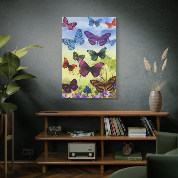 Butterfly Painting Art Graphic Standard Canvas