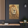 91655-3.jpg Lion Closeup Africa Standard Canvas