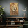 91655-4.jpg Lion Closeup Africa Standard Canvas