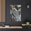 91655-68.jpg Blue Butterflies Standard Canvas