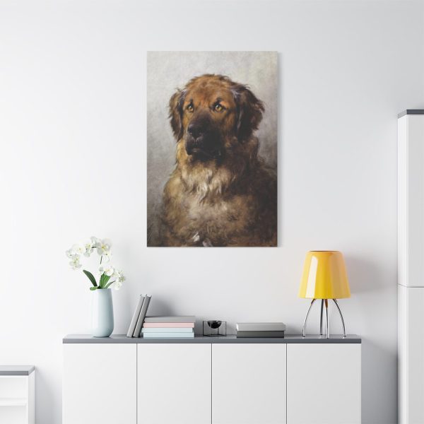 91655-7.jpg Head of a Leonberger by Otto Eerelman Standard Canvas