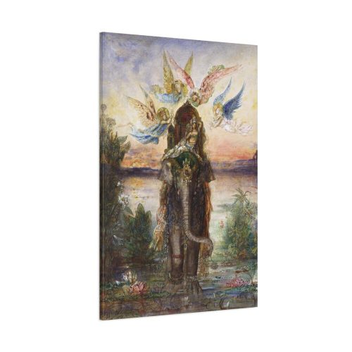 91655-75.jpg Gustave Moreau Sacred Elephant Standard Canvas
