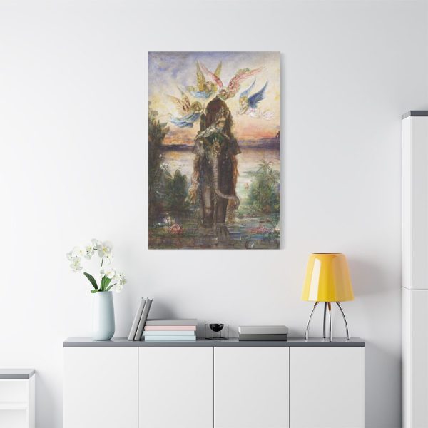 Gustave Moreau Sacred Elephant Standard Canvas