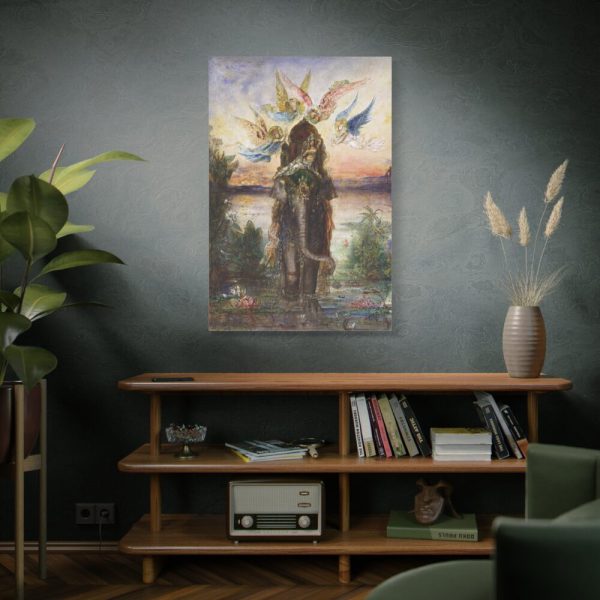 Gustave Moreau Sacred Elephant Standard Canvas