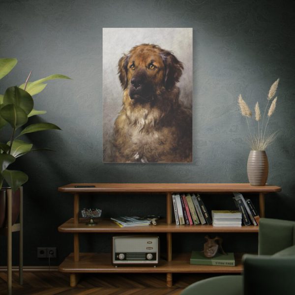 91655-9.jpg Head of a Leonberger by Otto Eerelman Standard Canvas