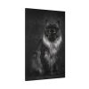 91655-90.jpg Black Silver Maine Coon Cat Sitting Standard Canvas