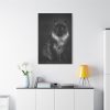91655-92.jpg Black Silver Maine Coon Cat Sitting Standard Canvas