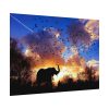 92368-2.jpg Elephants and Birds in the Nature Poster