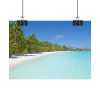 92368-31.jpg Sunny Beach With Palm Tree Poster
