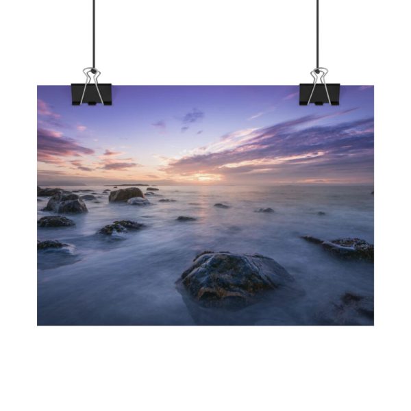92368-36.jpg A Scenic Shot of The Clouds and Sunset Poster