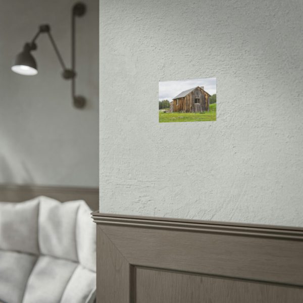 92368-49.jpg Old Cabin in Nature Poster