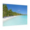 92369-32.jpg Sunny Beach With Palm Tree Poster