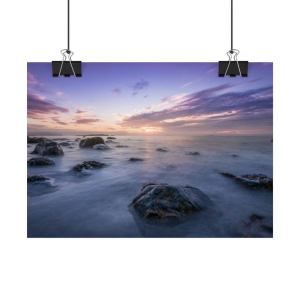 92369-36.jpg A Scenic Shot of The Clouds and Sunset Poster