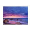 92369-40.jpg Rocks, Pink, Purple and Navy Sky Poster