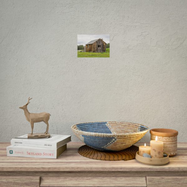 92369-48.jpg Old Cabin in Nature Poster
