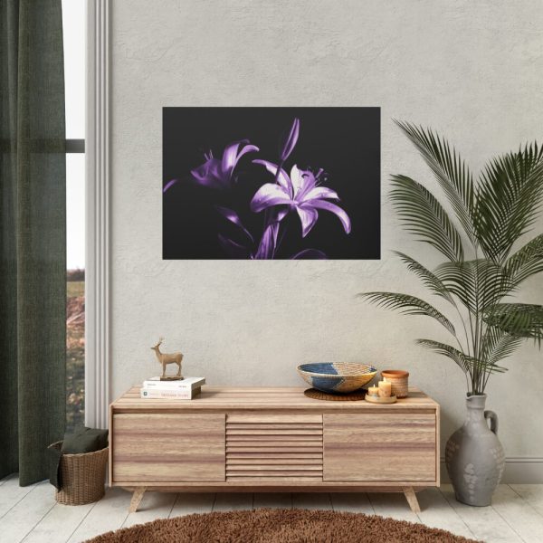 Purple Lily Poster