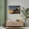 Lighthouse and Beautiful Sunset Poster