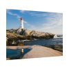 Lighthouse Near Beautiful Ocean Poster