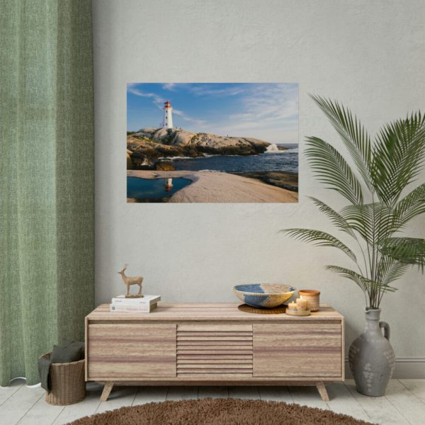 Lighthouse Near Beautiful Ocean Poster