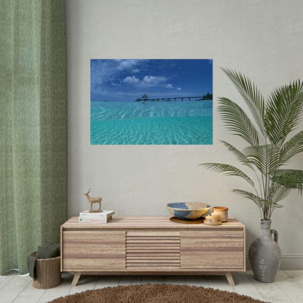 92408-1015.jpg Beautiful Beach Landscape Poster