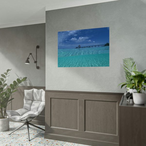 92408-1016.jpg Beautiful Beach Landscape Poster