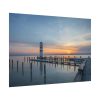 Lighthouse on the Ocean Dock Poster