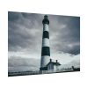 Lighthouse With Black Sky Poster
