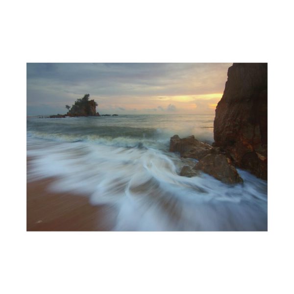 92408-1047.jpg Sunrise on Ocean Island Poster
