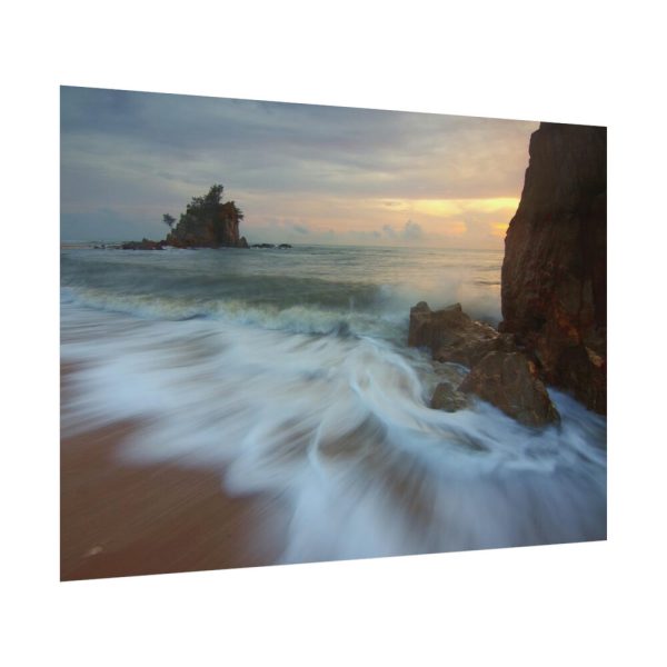 92408-1049.jpg Sunrise on Ocean Island Poster