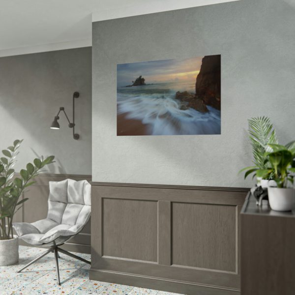 92408-1051.jpg Sunrise on Ocean Island Poster