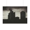 92408-1053.jpg Rainy Night from the Window Poster