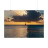 92408-1063.jpg Little Boat on the Ocean Poster