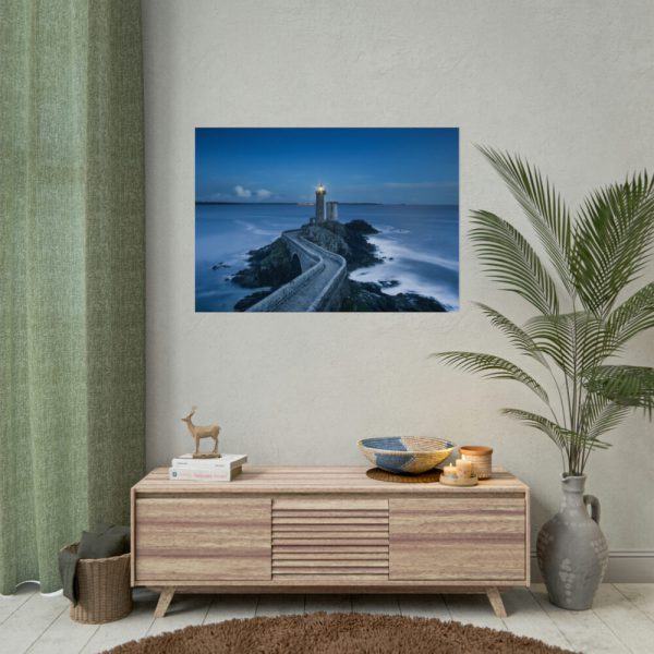 Lighthouse on the Rock Poster
