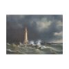 Eddystone Lighthouse by Anton Melbye Poster