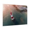 Lighthouse Drone View Poster