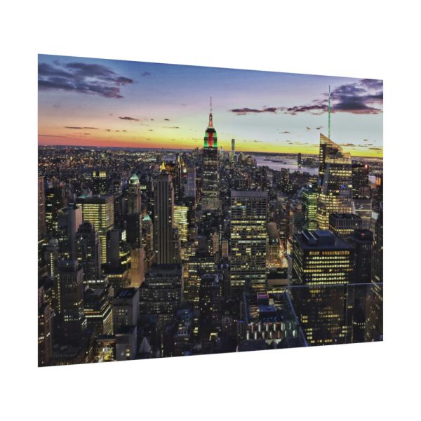 City Building in the Evening Poster