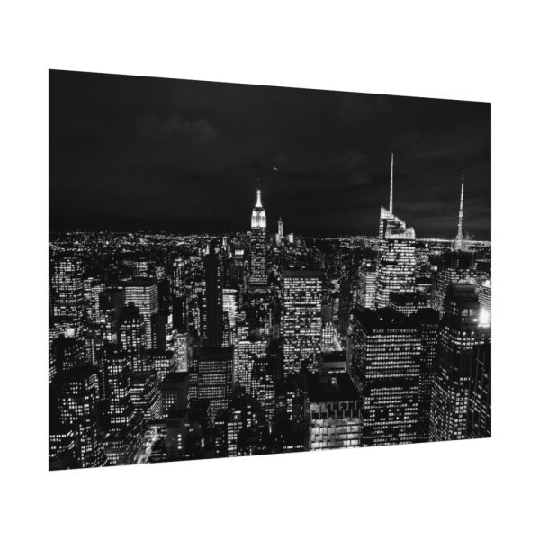 Black and White urban City Poster