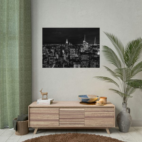 Black and White urban City Poster