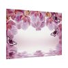 Orchid Background Flowers Poster