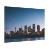 92408-1149.jpg Buildings in the Night Poster
