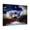 92408-1174.jpg Lighthouse Sea Water Illustration Poster