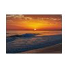 92408-1177.jpg Sunrise, Ocean and Wave Poster